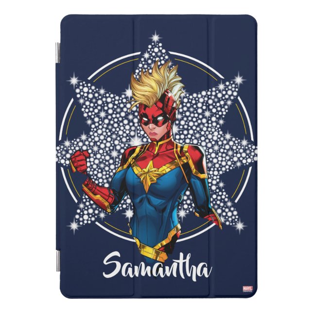Avengers | Captain Marvel Hala Starlight iPad Pro Cover (Front)