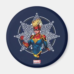 Avengers Captain Marvel Hala Starlight Magnet