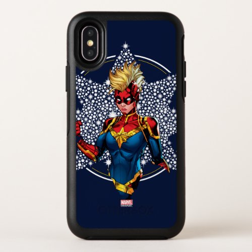 Avengers  Captain Marvel Hala Starlight OtterBox Symmetry iPhone X Case