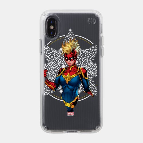 Avengers  Captain Marvel Hala Starlight Speck iPhone X Case