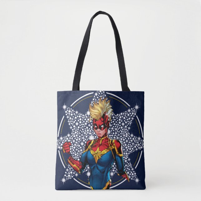 Avengers | Captain Marvel Hala Starlight Tote Bag (Front)