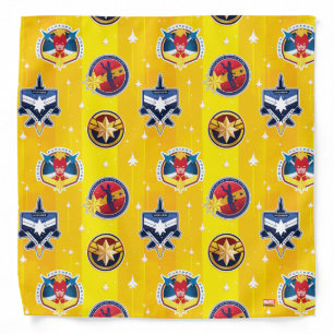 Avengers Captain Marvel Protector of the Skies Bandana