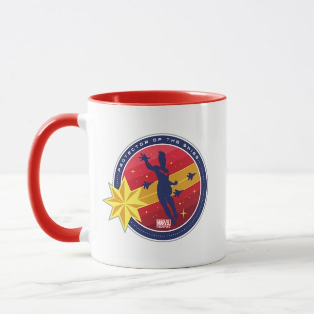 Avengers | Captain Marvel Protector of the Skies Mug (Left)