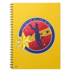 Avengers Captain Marvel Protector of the Skies Notebook