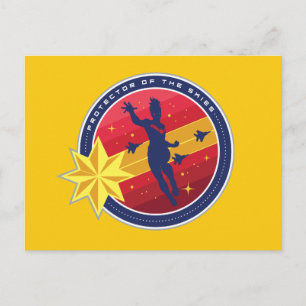 Avengers Captain Marvel Protector of the Skies Postcard