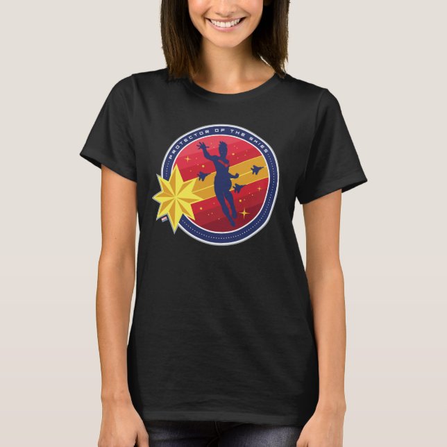 Avengers | Captain Marvel Protector of the Skies T-Shirt (Front)