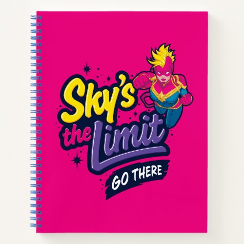 Avengers  Captain Marvel Skys The Limit Graphic Notebook