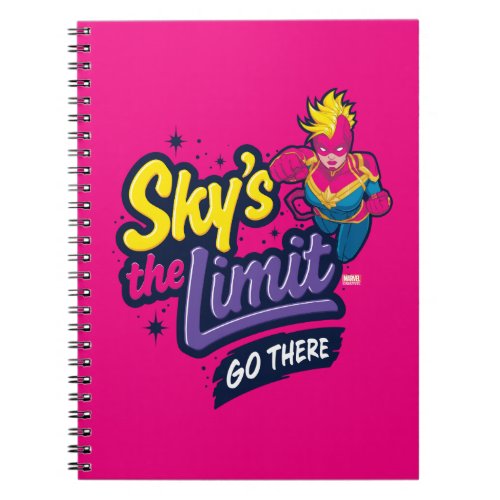 Avengers  Captain Marvel Skys The Limit Graphic Notebook