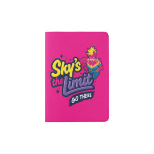 Avengers   Captain Marvel Sky's The Limit Graphic Passport Holder