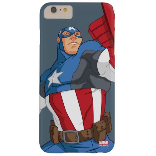 Avengers Cartoon Captain America Character Pose Barely There iPhone 6 Plus Case