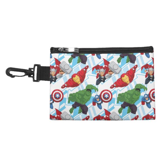 Avengers Character Action Kids Pattern Accessory Bag (Front)