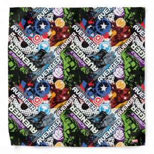 Avengers Character Pattern Bandana