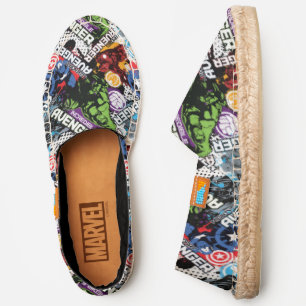 Avengers Character Pattern Espadrilles