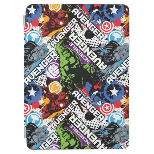 Avengers Character Pattern iPad Air Cover