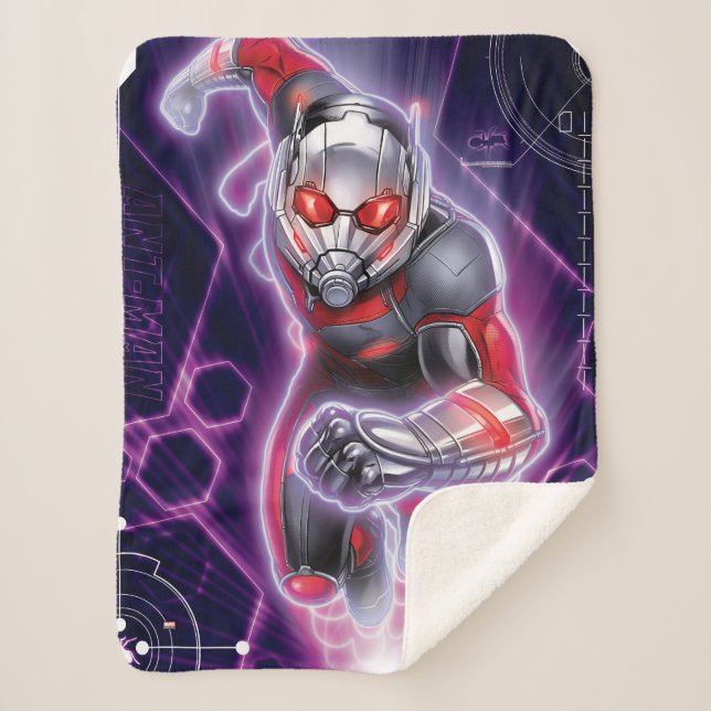 Avengers Classics | Ant-Man Changing Size Sherpa Blanket (Front)