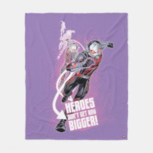 Avengers Classics   Ant-Man Halftone Text Graphic Fleece Blanket