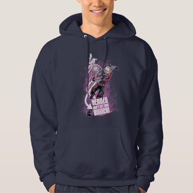 Avengers Classics | Ant-Man Halftone Text Graphic Hoodie (Front)
