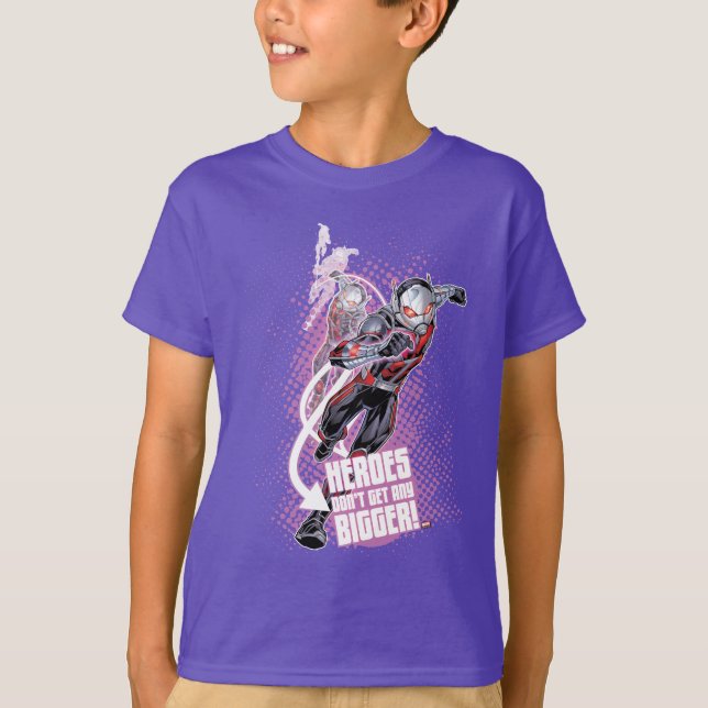 Avengers Classics | Ant-Man Halftone Text Graphic T-Shirt (Front)