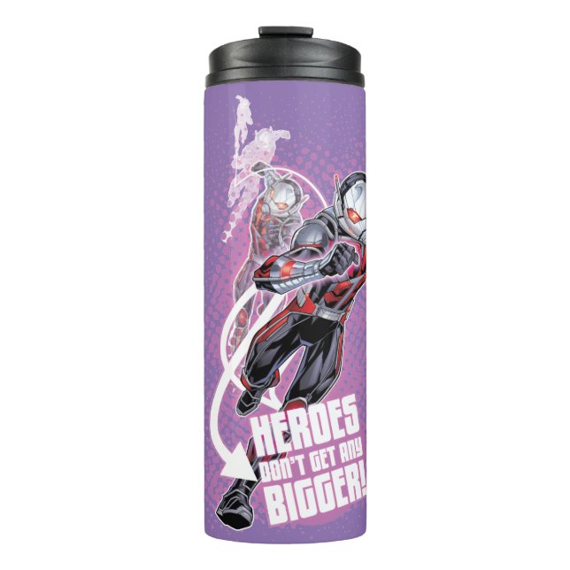 Avengers Classics | Ant-Man Halftone Text Graphic Thermal Tumbler (Front)