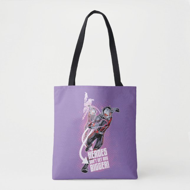 Avengers Classics | Ant-Man Halftone Text Graphic Tote Bag (Front)