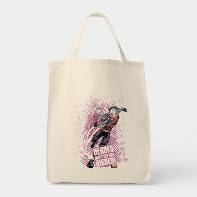 Avengers Classics | Ant-Man Halftone Text Graphic Tote Bag (Front)