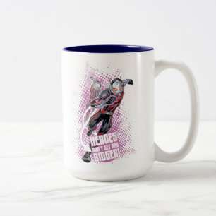 Avengers Classics   Ant-Man Halftone Text Graphic Two-Tone Coffee Mug
