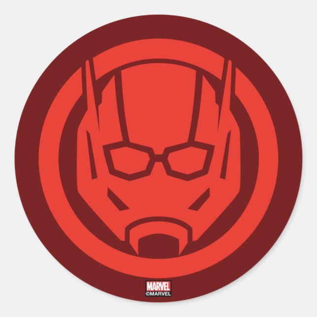 Avengers Classics | Ant-Man Icon Classic Round Sticker (Front)