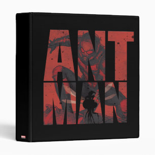 Avengers Classics   Ant-Man Name Graphic 3 Ring Binder