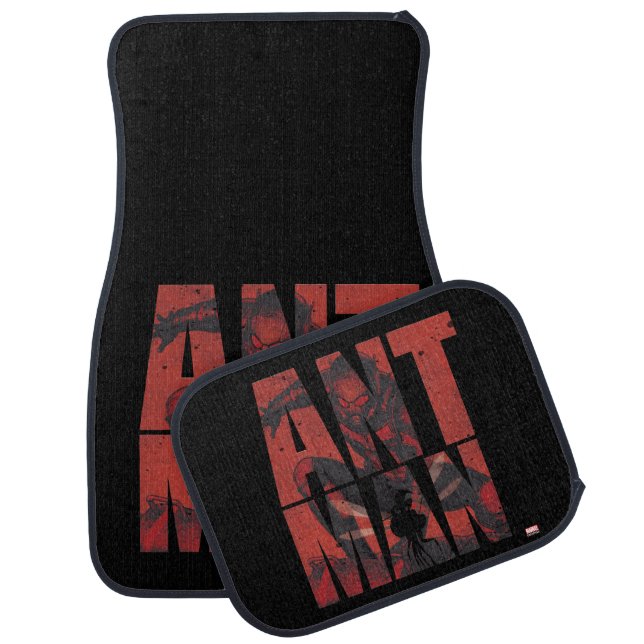 Avengers Classics | Ant-Man Name Graphic Car Floor Mat (Set)