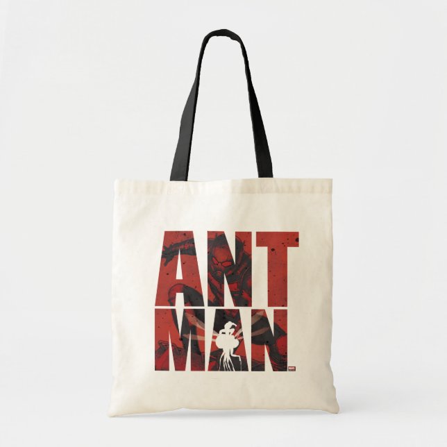 Avengers Classics | Ant-Man Name Graphic Tote Bag (Front)