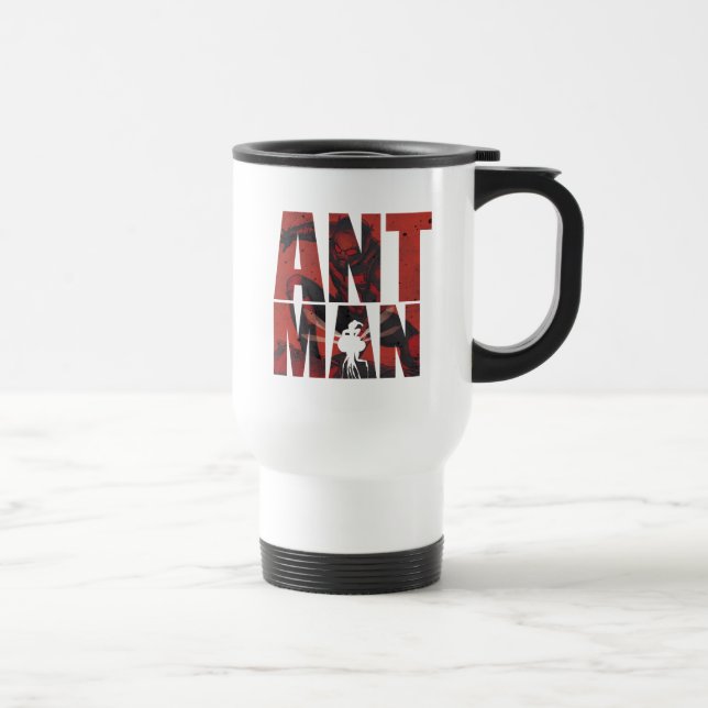 Avengers Classics | Ant-Man Name Graphic Travel Mug (Right)