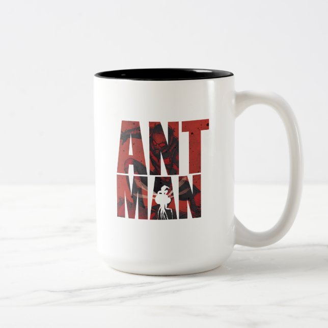 Avengers Classics | Ant-Man Name Graphic Two-Tone Coffee Mug (Right)