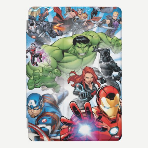 Avengers Classics | Avengers Assemble Into Action iPad Pro Cover