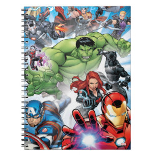Avengers Classics   Avengers Assemble Into Action Notebook