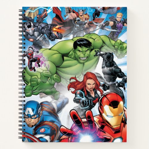 Avengers Classics  Avengers Assemble Into Action Notebook