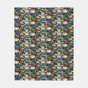 Avengers Classics   Avengers Glare Closeup Fleece Blanket