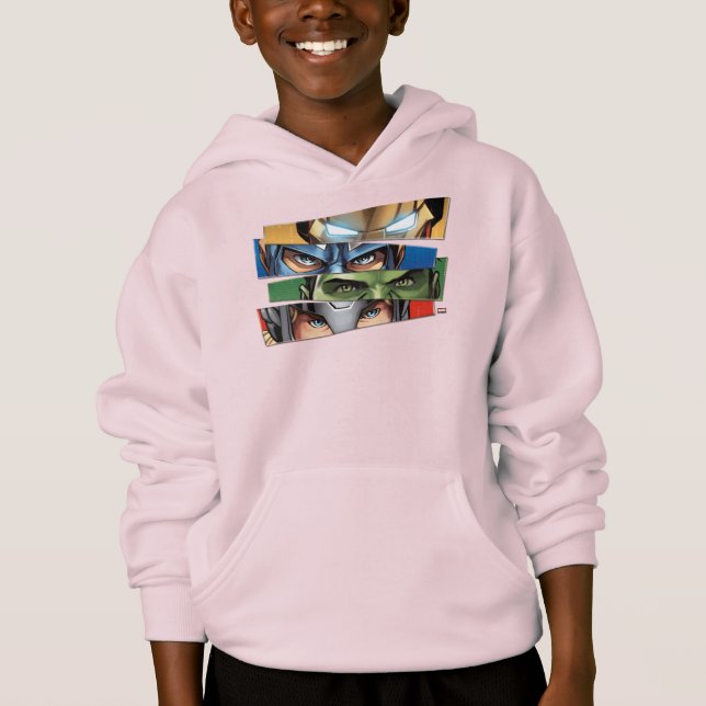 Avengers Classics | Avengers Glare Closeup Hoodie (Front)
