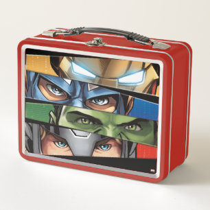 Avengers Classics Avengers Glare Closeup Metal Lunch Box