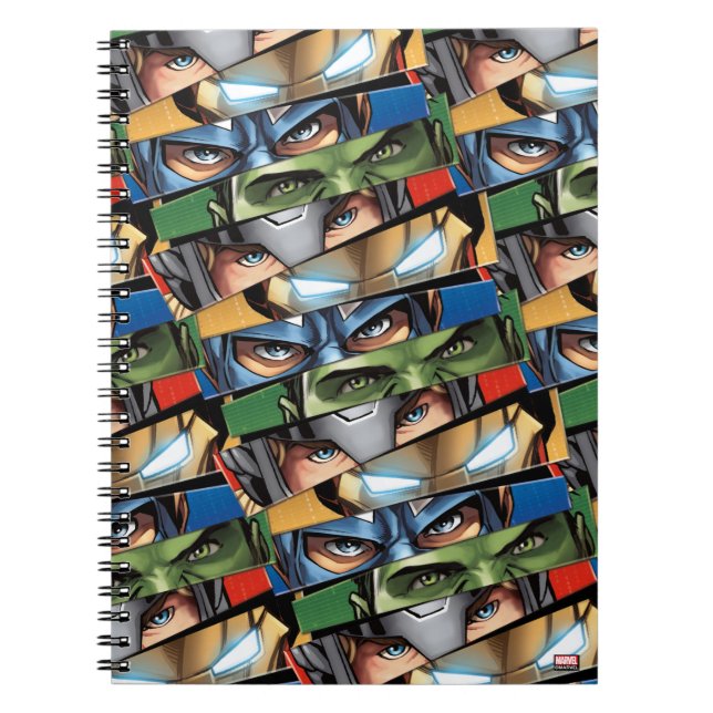 Avengers Classics | Avengers Glare Closeup Notebook (Front)