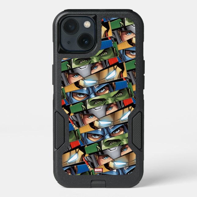 Avengers Classics | Avengers Glare Closeup Otterbox iPhone Case (Back)
