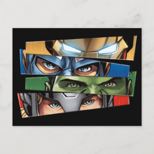 Avengers Classics Avengers Glare Closeup Postcard