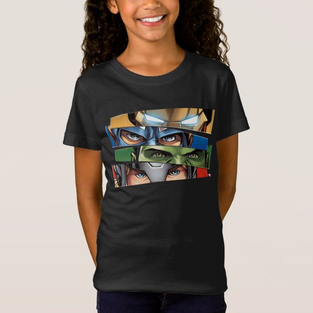 Avengers Classics | Avengers Glare Closeup T-Shirt (Front)