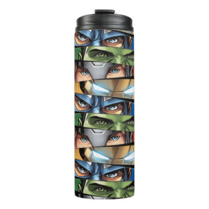 Avengers Classics   Avengers Glare Closeup Thermal Tumbler