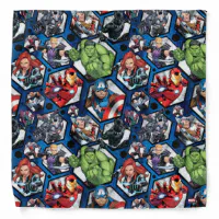 Avengers blue and red pattern bandana – Bacumba