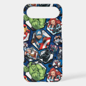 Avengers Classics | Avengers Hexagonal Pattern Case-Mate Samsung Galaxy Case (Back)