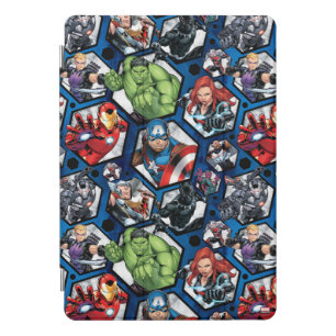 Avengers Classics Avengers Hexagonal Pattern iPad Pro Cover