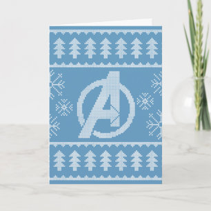 Avengers Classics Avengers Holiday Knit Graphic Card
