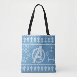 Avengers Classics Avengers Holiday Knit Graphic Tote Bag