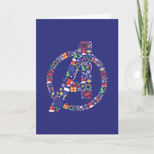 Avengers Classics   Avengers Holiday Logo Card