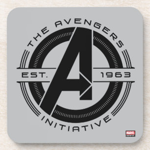 Avengers Classics Avengers Initiative Lens Logo Beverage Coaster